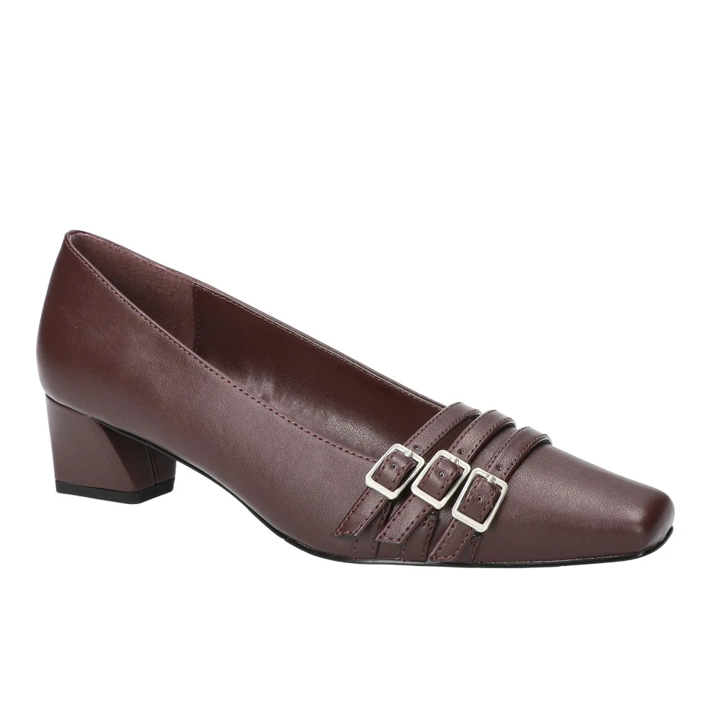 Enya Square Toe Pumps - Image 2
