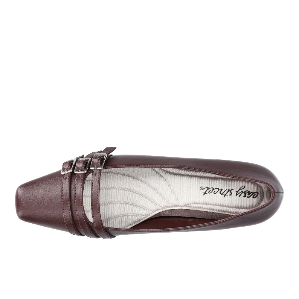 Enya Square Toe Pumps - Image 4