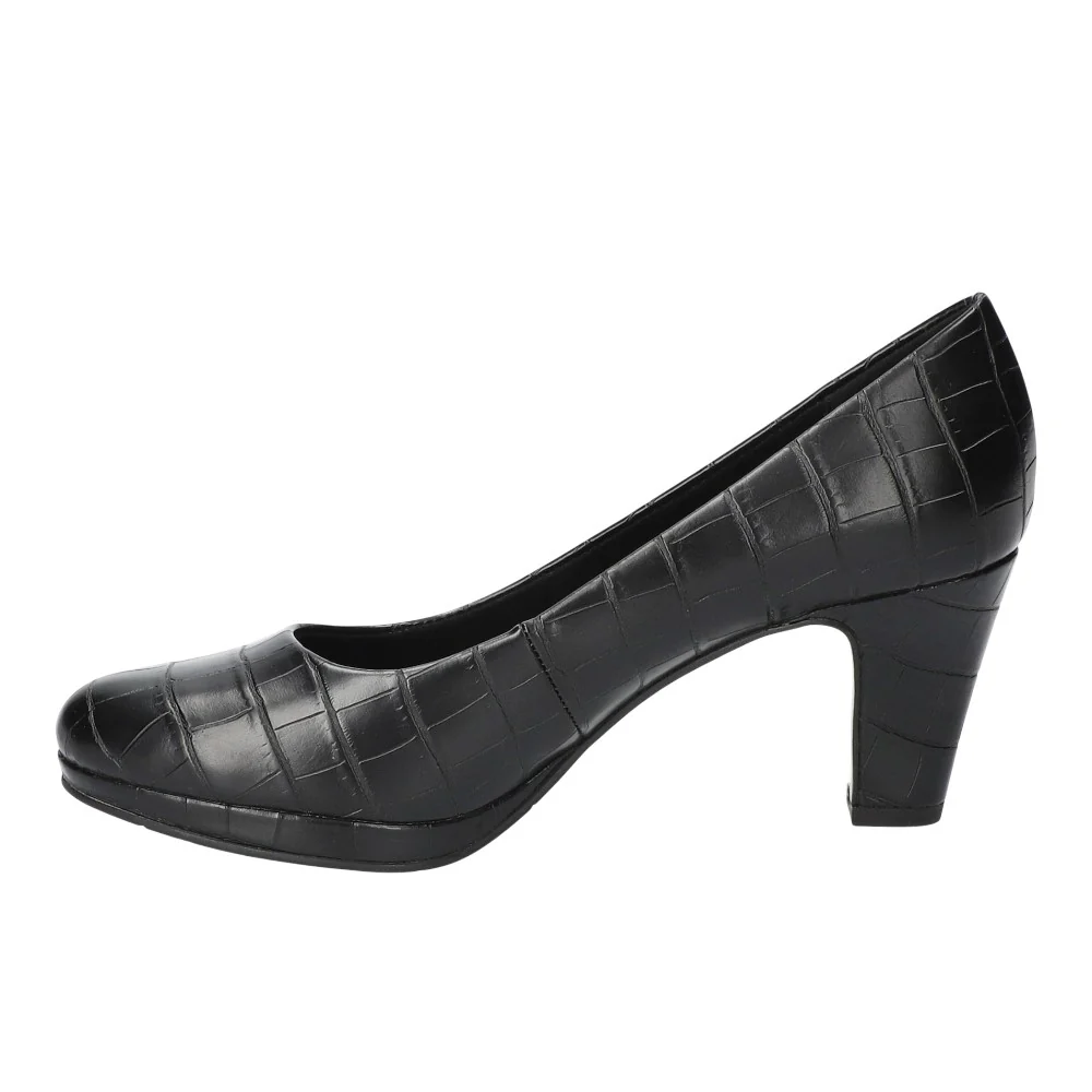 Equinox Round Toe Platform Pumps - Image 3