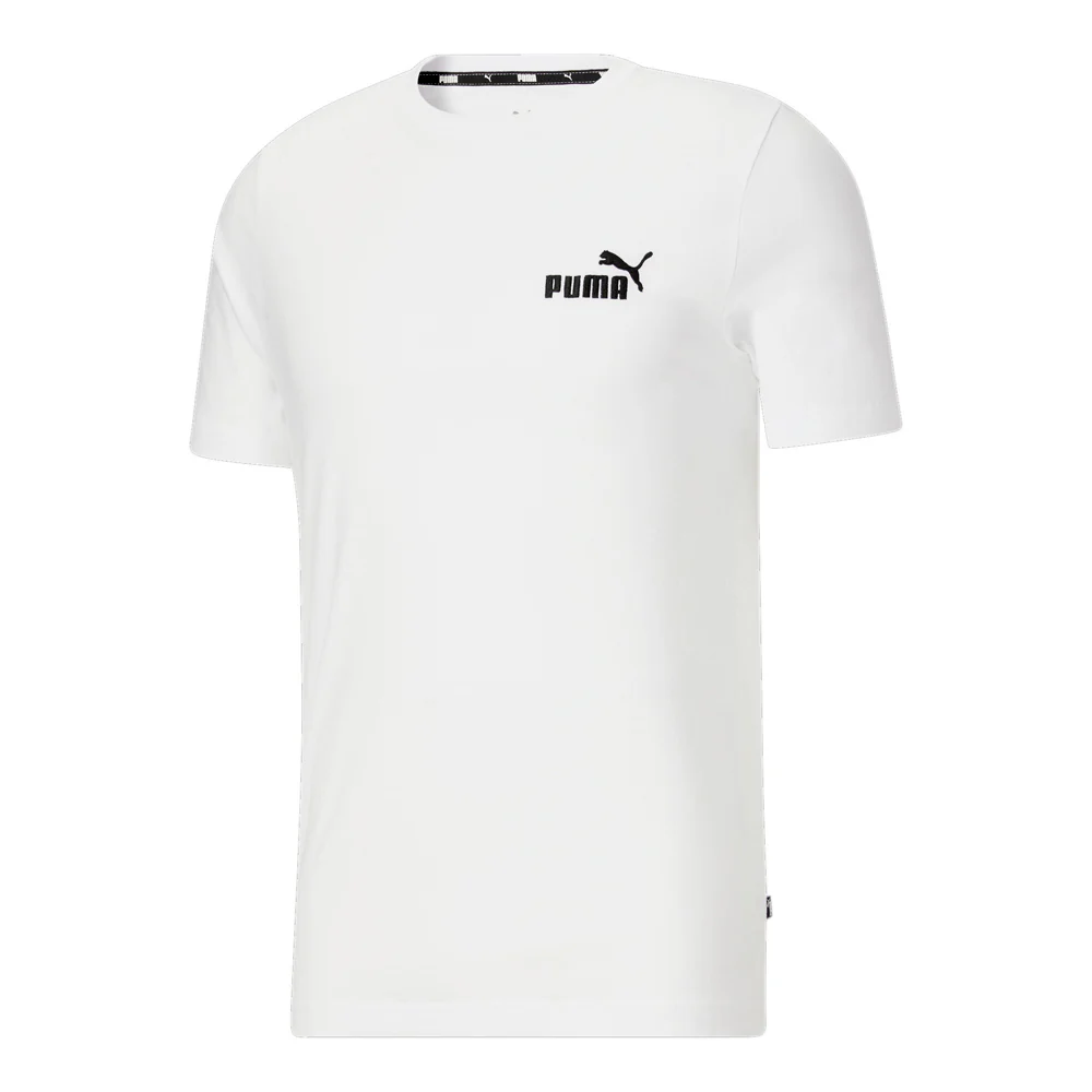 Essentials Embroidery Logo Crew Neck Short Sleeve T-Shirt