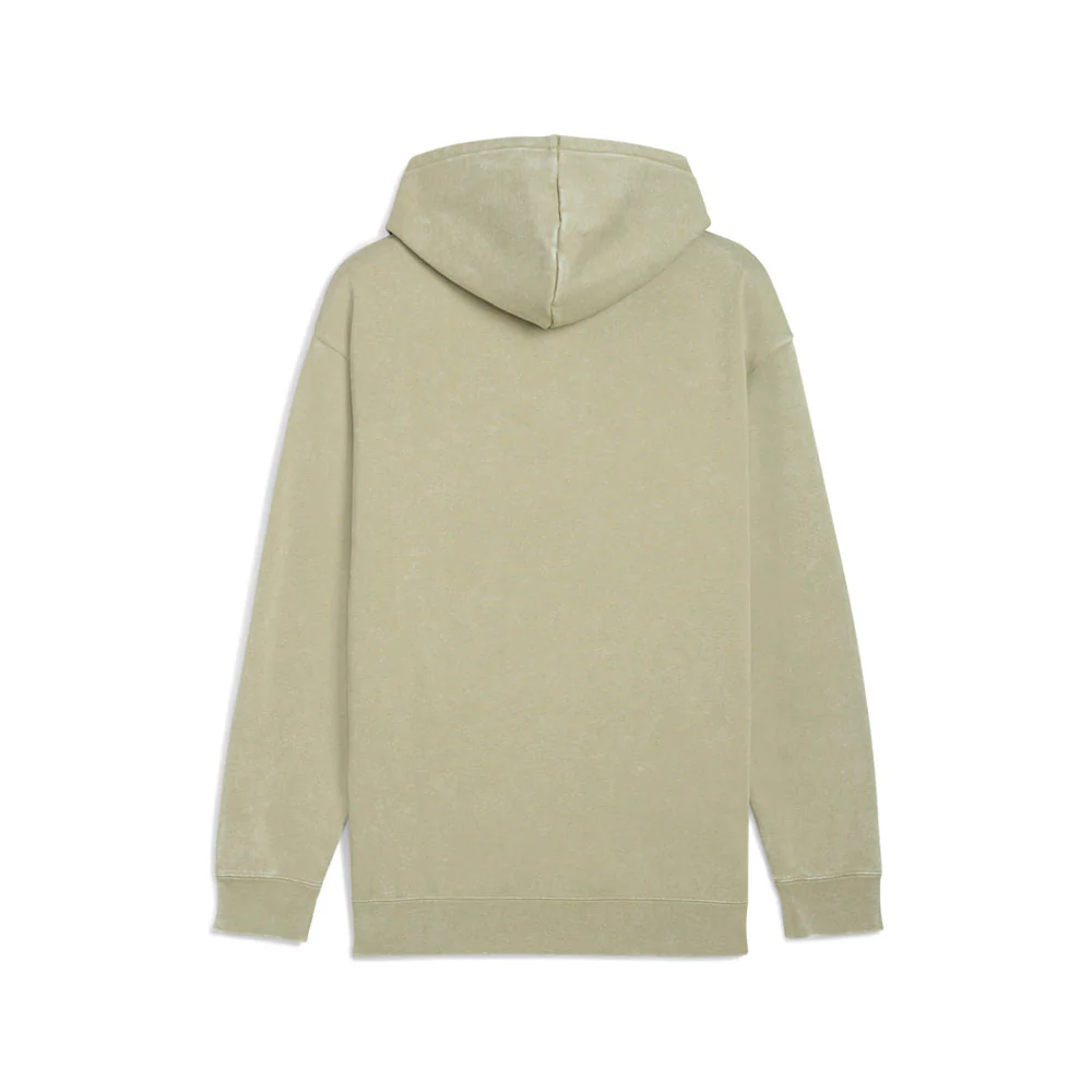 Elevated Essentials Acid Wash Fleece Pullover Hoodie - Image 2