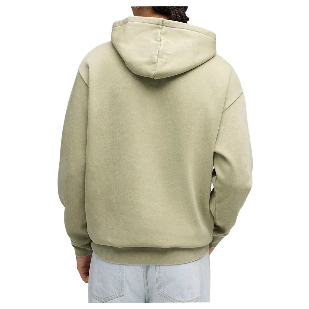 Elevated Essentials Acid Wash Fleece Pullover Hoodie - Image 4