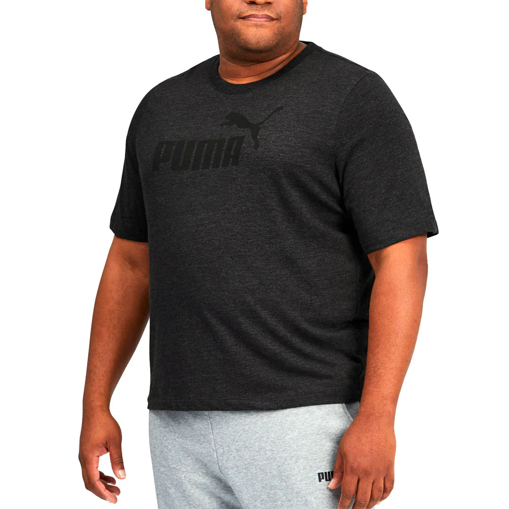 Essentials Heather Crew Neck Short Sleeve T-Shirt