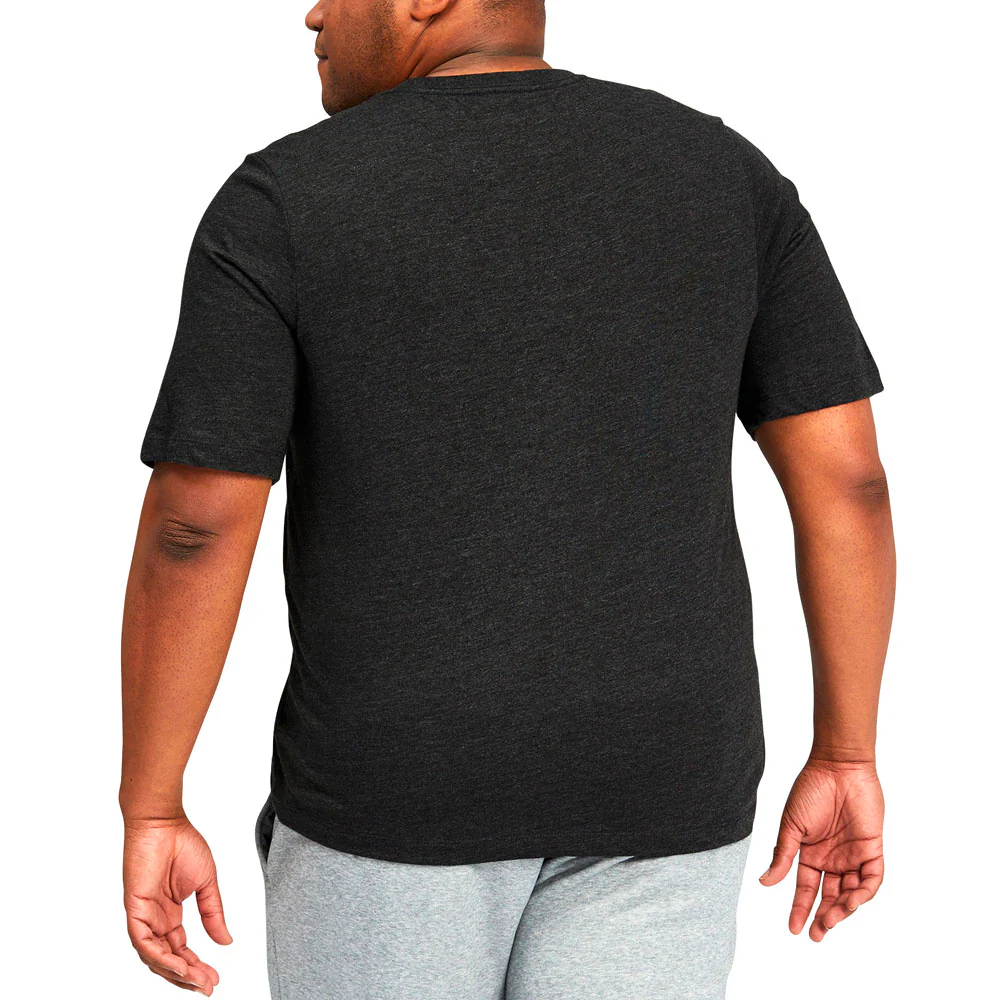 Essentials Heather Crew Neck Short Sleeve T-Shirt - Image 2