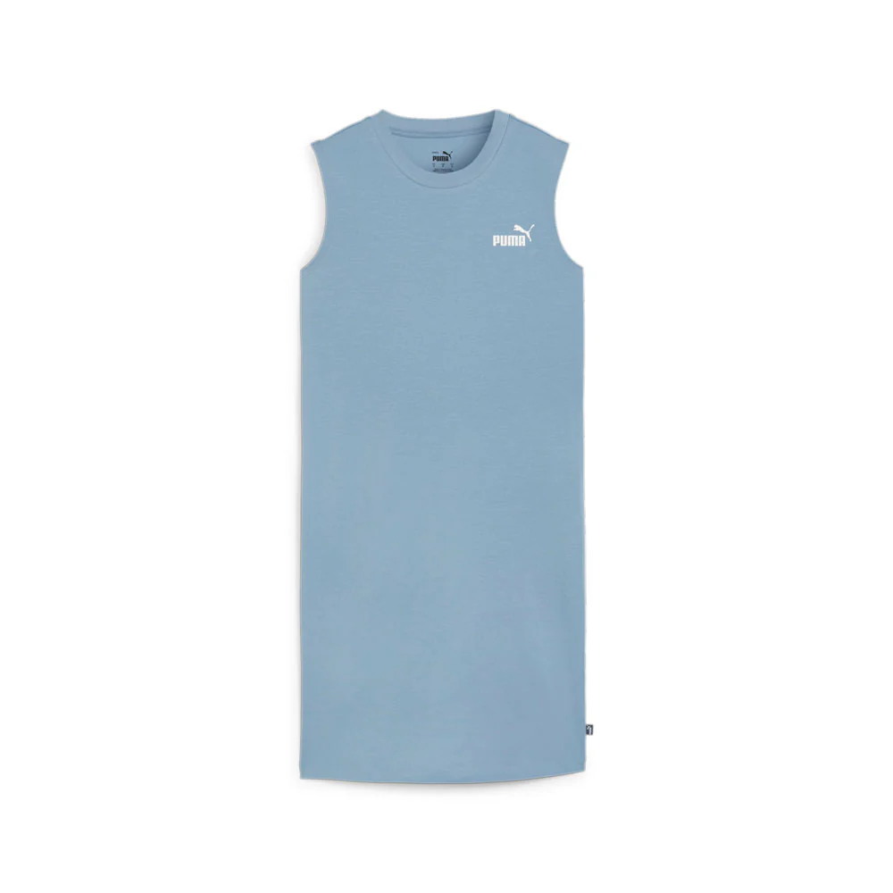 Essentials Sleeveless Crew Neck Mini Dress