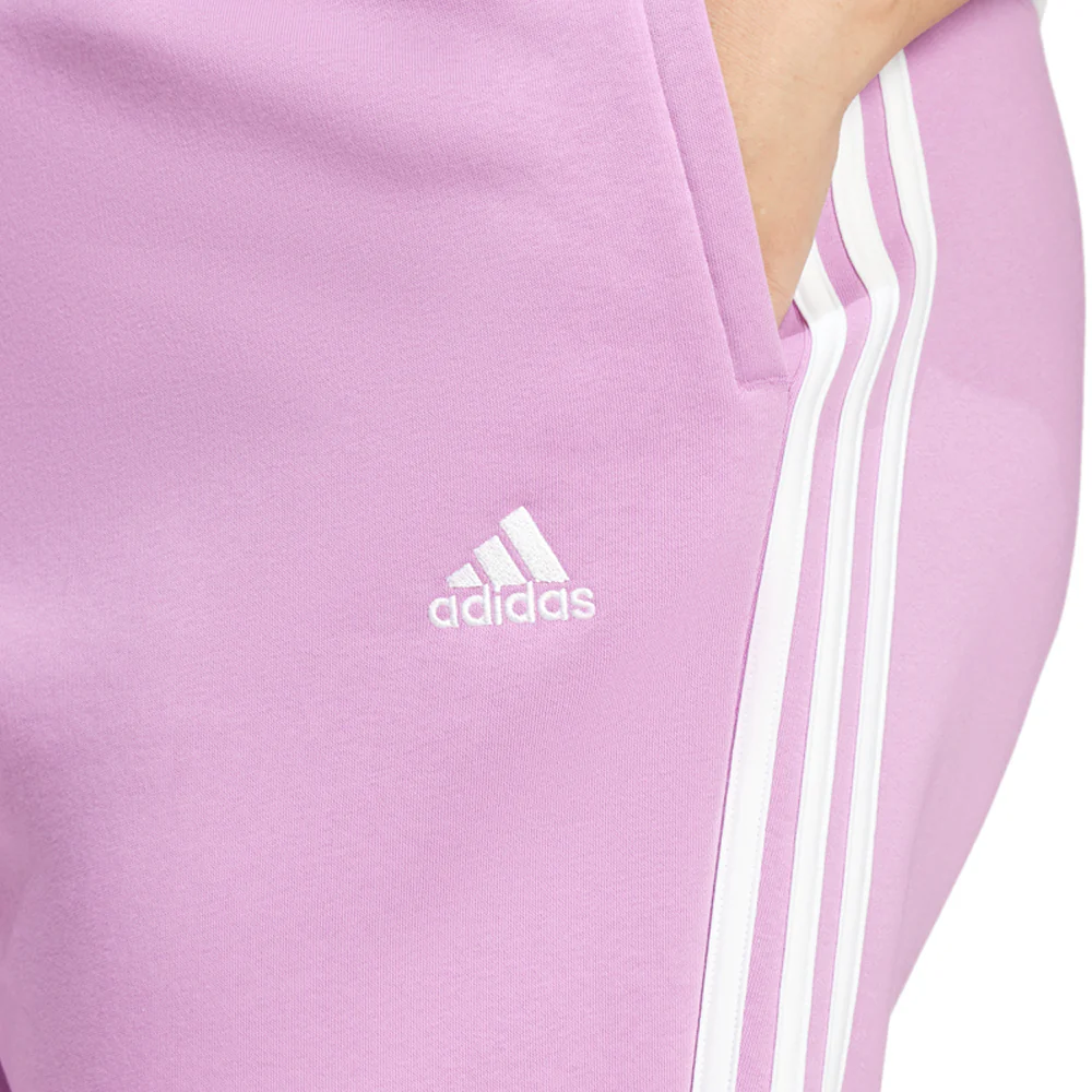 Essentials 3-Stripes Fleece Joggers (Plus Size) - Image 5