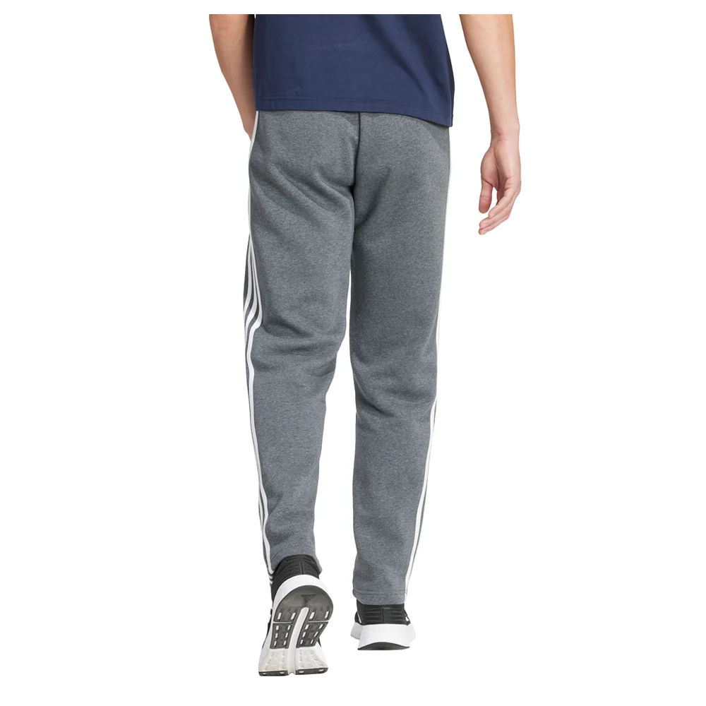 Essentials 3-Stripes Open Hem Fleece Joggers - Image 3