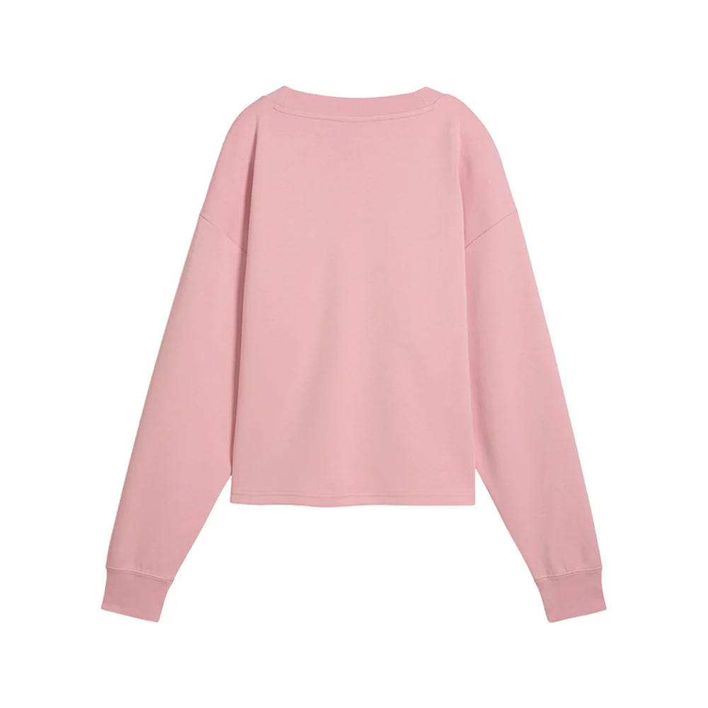 Essentials Elevated Comfort V-Neck Long Sleeve Sweater - Image 2