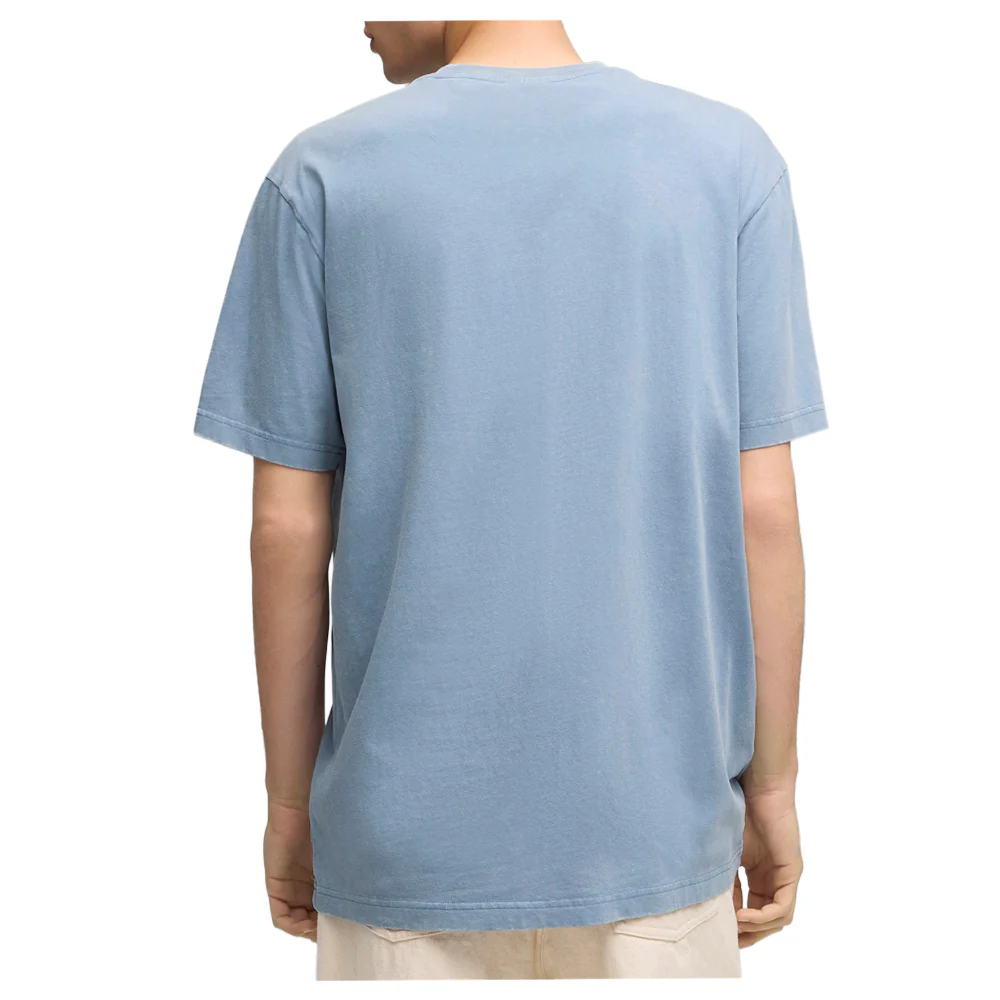 Elevated Essentials Acid Wash Crew Neck Short Sleeve T-Shirt - Image 4