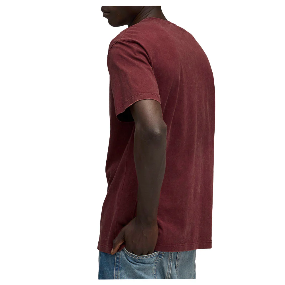 Elevated Essentials Acid Wash Crew Neck Short Sleeve T-Shirt - Image 4