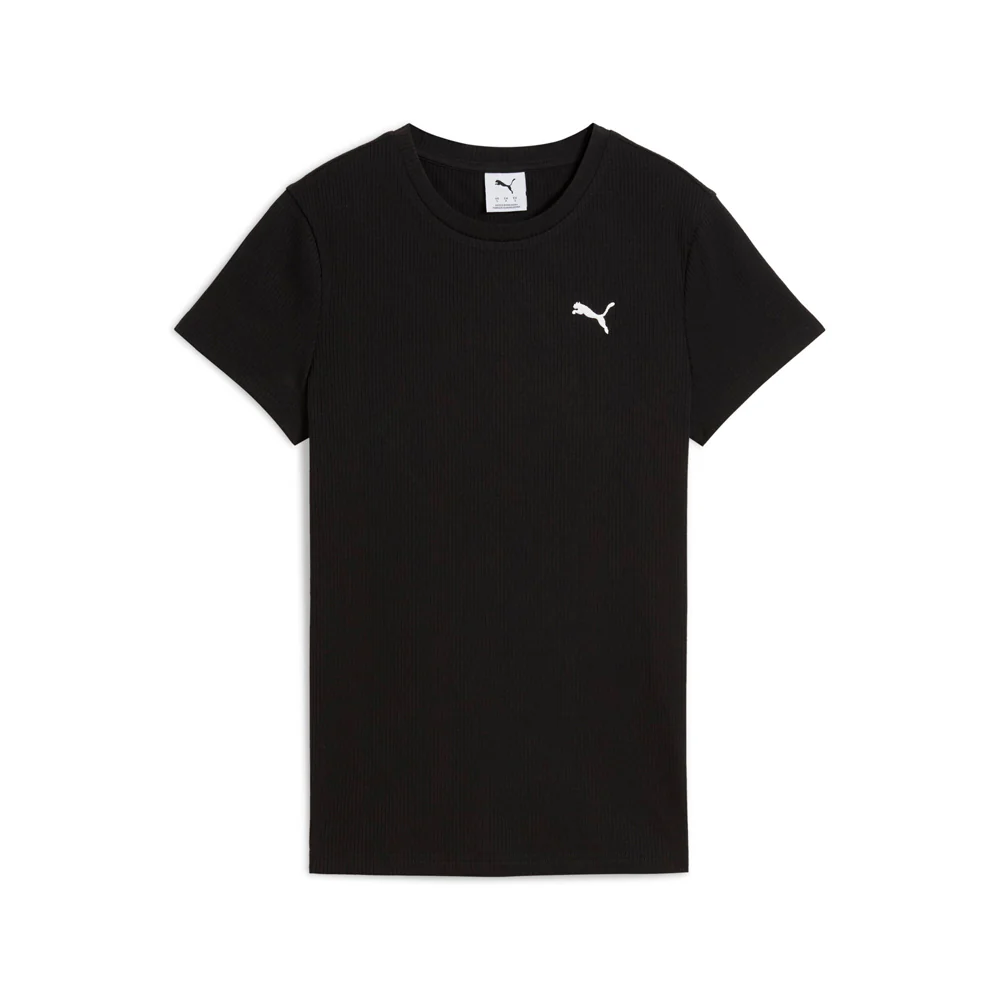 Essentials Elevated Rib Crew Neck Short Sleeve T-Shirt