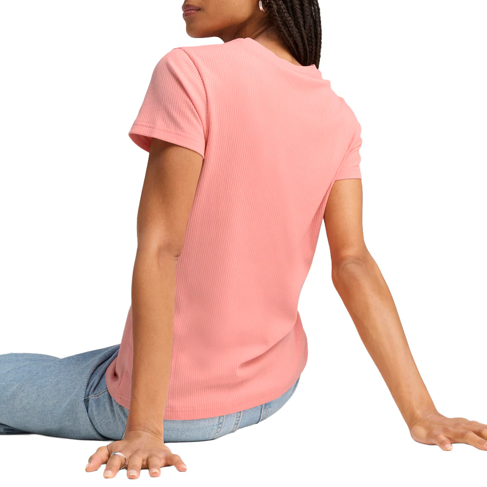 Essentials Elevated Rib Tee - Image 4
