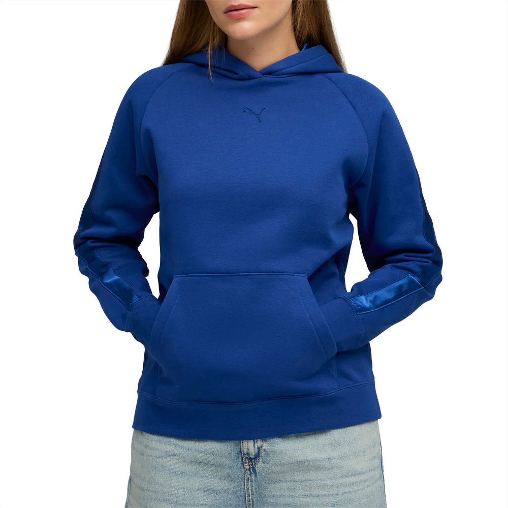 Essentials Elevated Satin Pullover Hoodie - Image 3