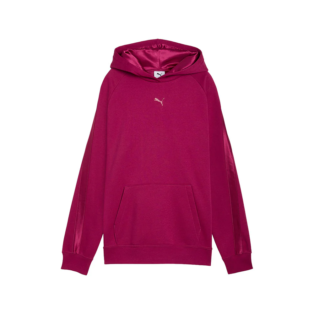 Essentials Elevated Satin Pullover Hoodie