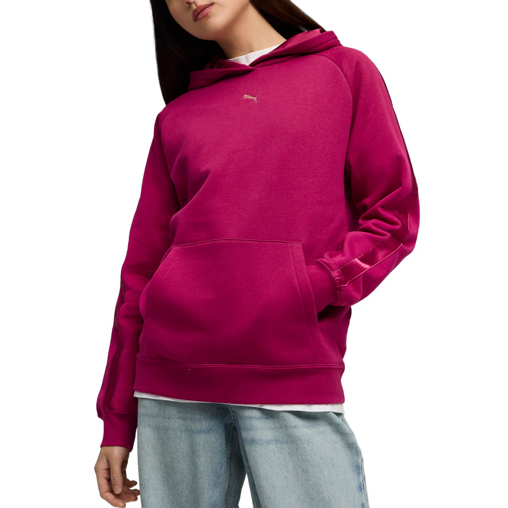 Essentials Elevated Satin Pullover Hoodie - Image 3