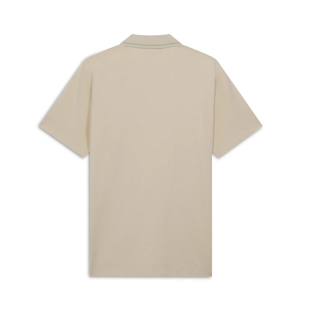 Essentials Elevated Striped Short Sleeve Polo Shirt - Image 2