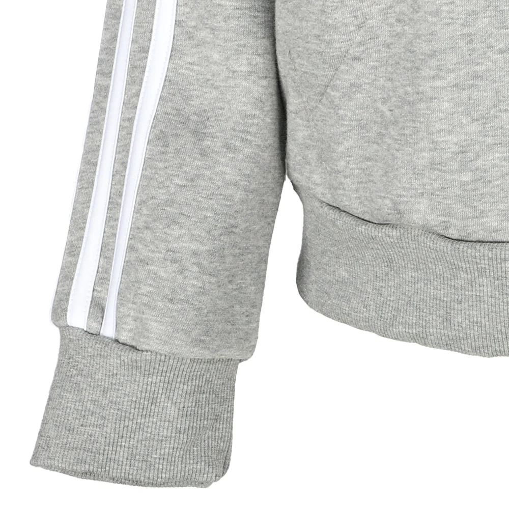 Essentials Fleece 3-Stripes Full Zip Hoodie - Image 5