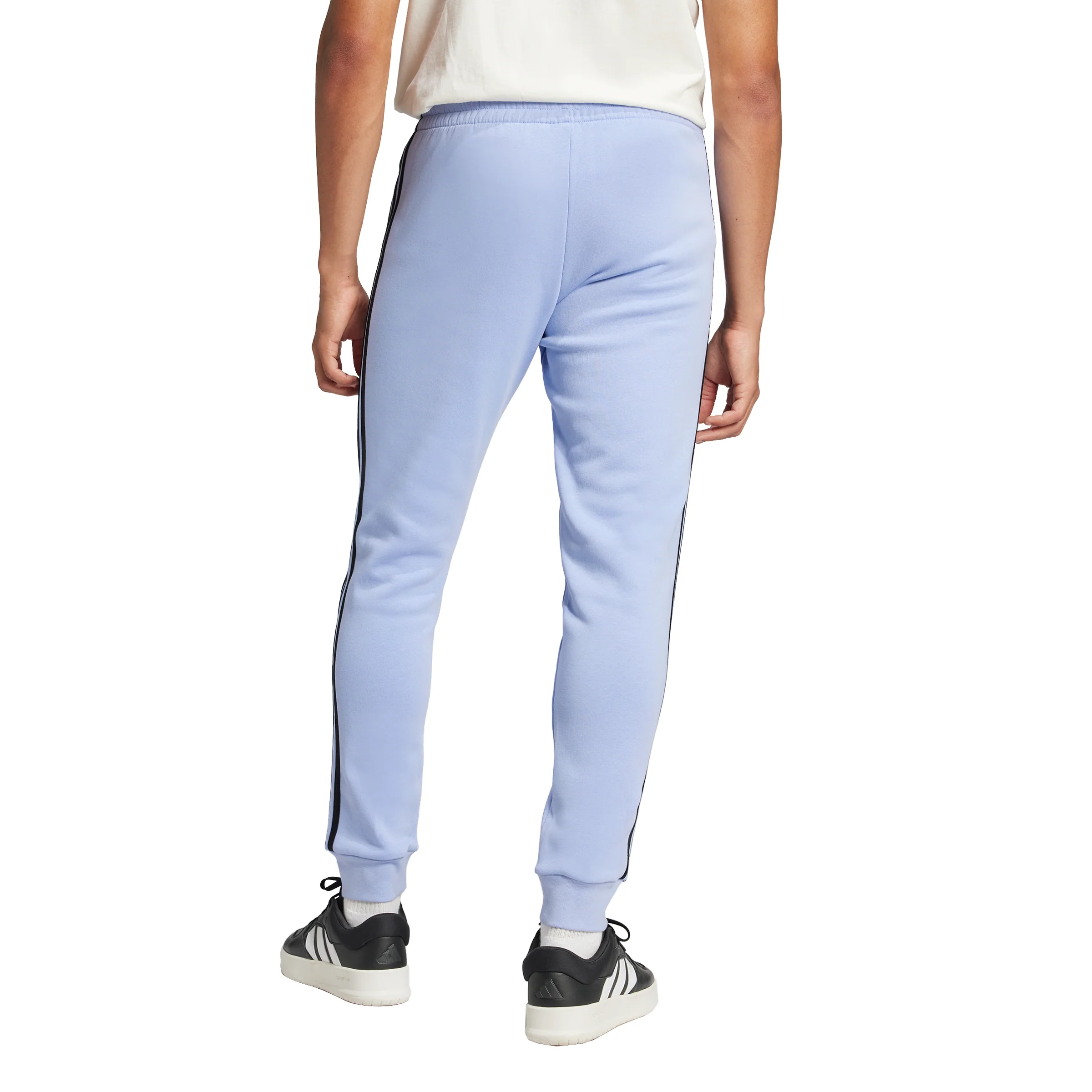 Essentials Fleece Striped Joggers - Image 2