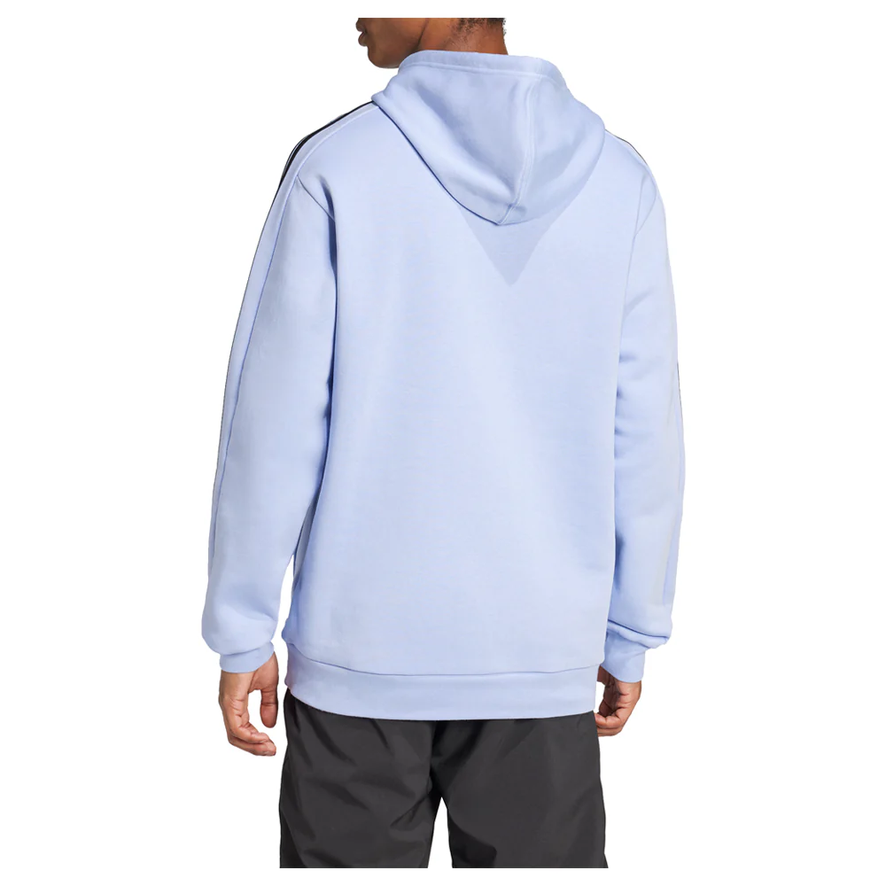 Essentials Fleece 3-Stripes Pullover Hoodie - Image 3
