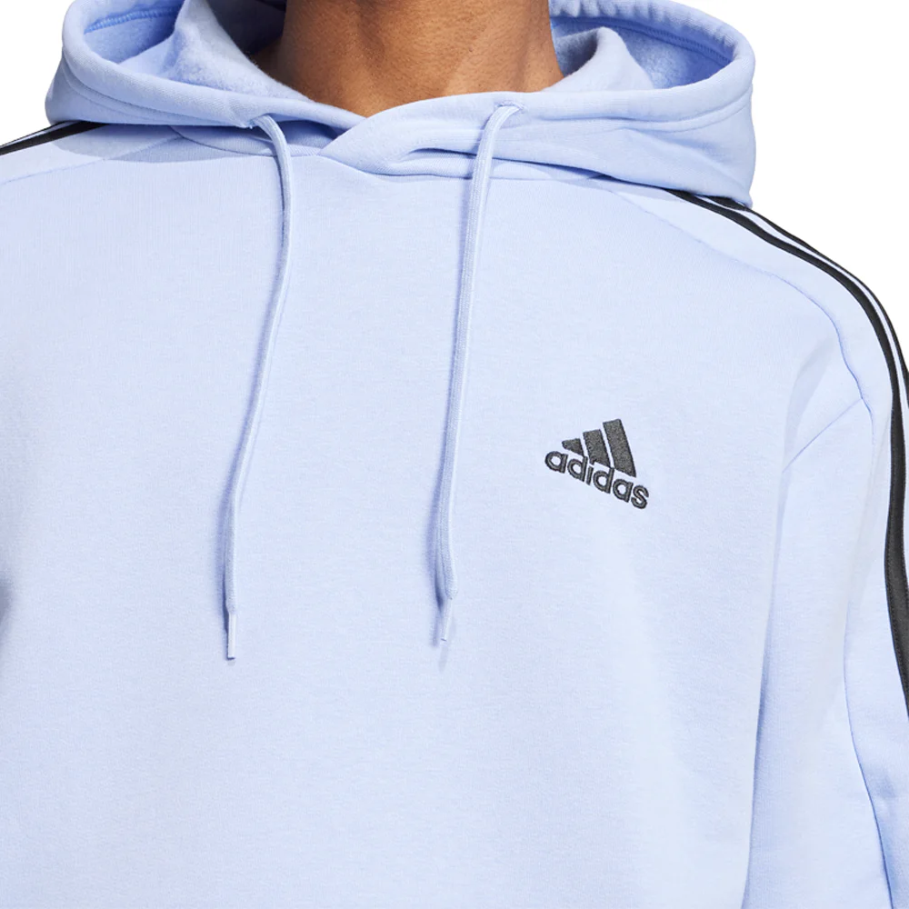 Essentials Fleece 3-Stripes Pullover Hoodie - Image 5