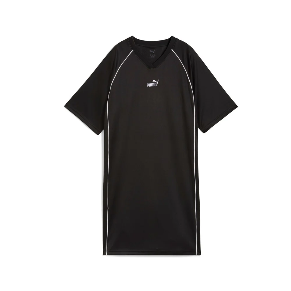 Essentials Graphic Animal V-Neck Short Sleeve Dress