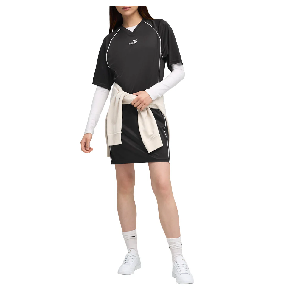 Essentials Graphic Animal V-Neck Short Sleeve Dress - Image 5