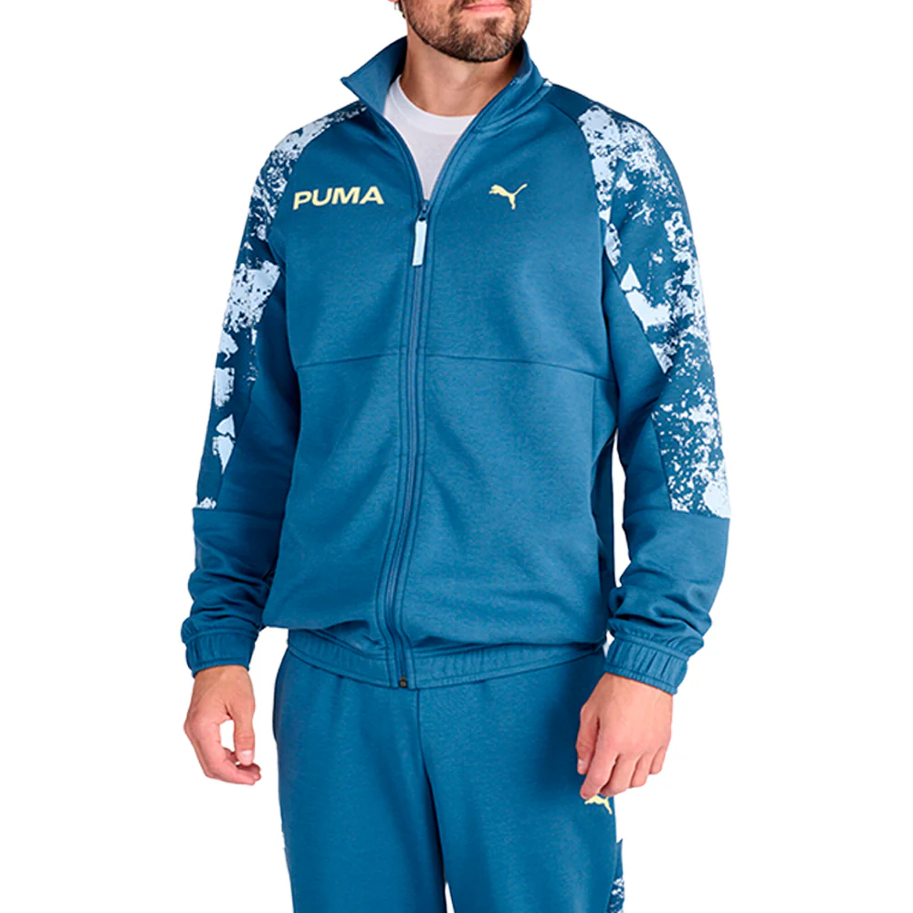 Essentials Patterned Track Jacket - Image 3