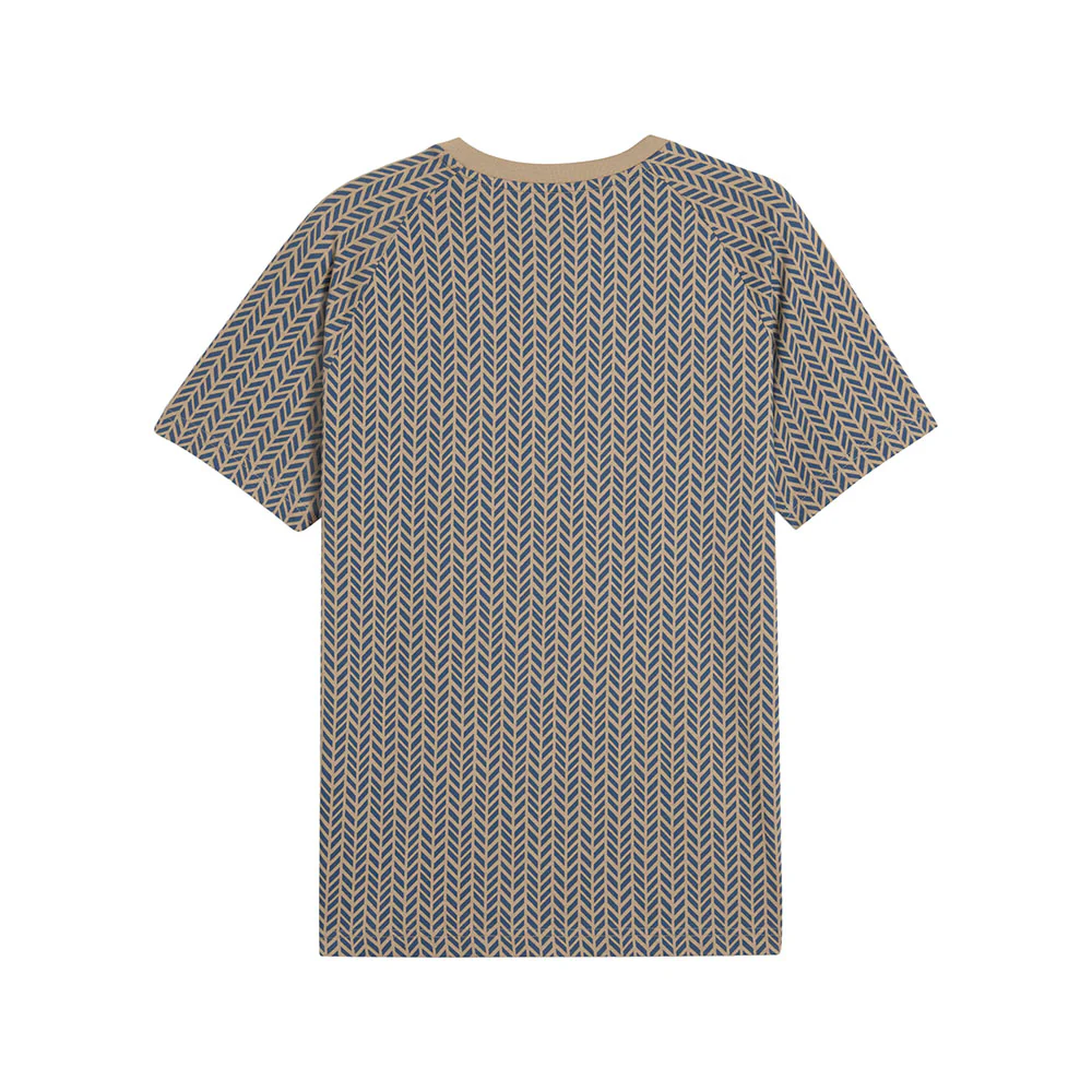 Essentials Herringbone Crew Neck Short Sleeve T-Shirt - Image 2