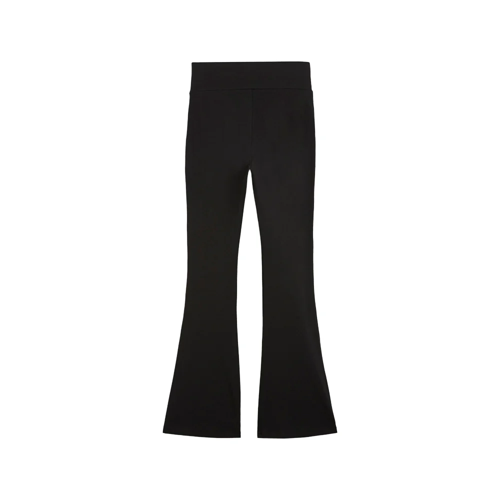 Essentials High Waist Flared Leggings - Image 2