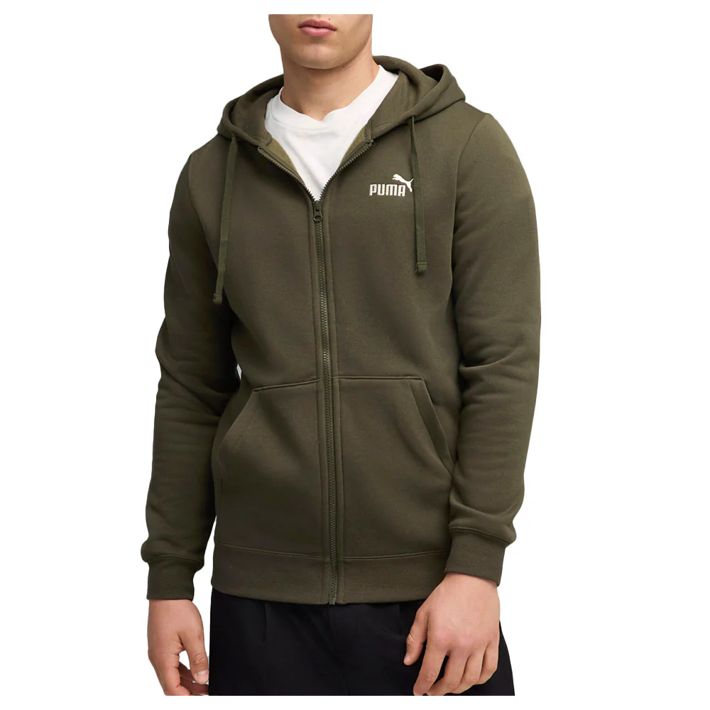 Essentials No. 1 Logo Full Zip Hoodie - Image 4