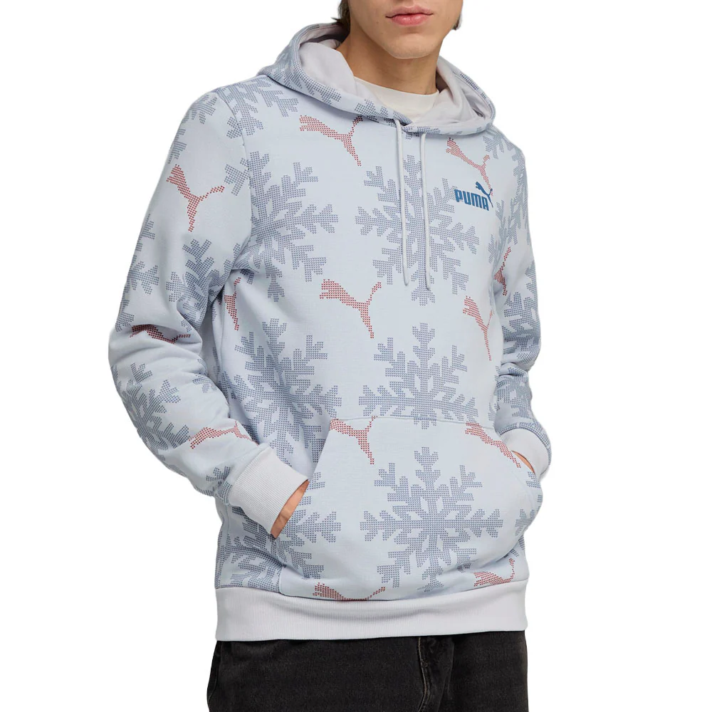 Essentials Logo Lab Holiday Graphic Pullover Hoodie - Image 3