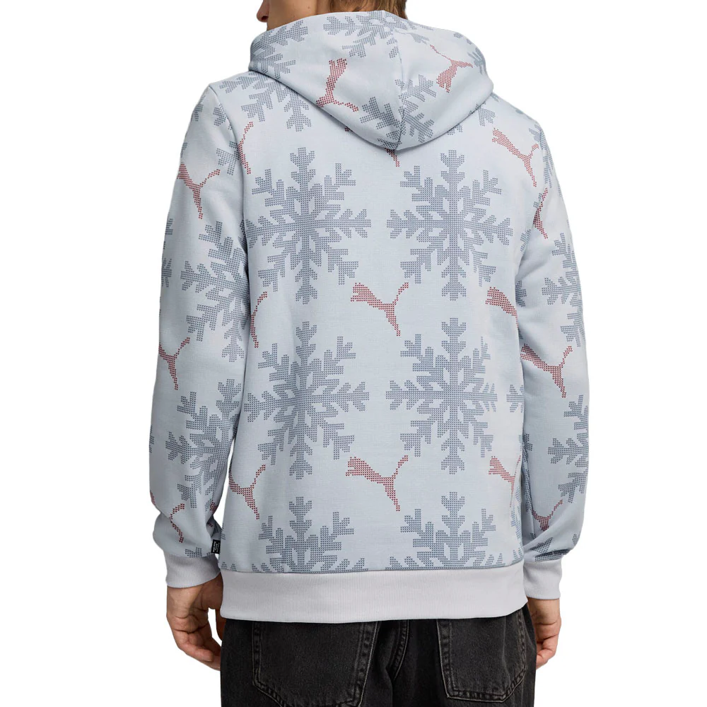 Essentials Logo Lab Holiday Graphic Pullover Hoodie - Image 4