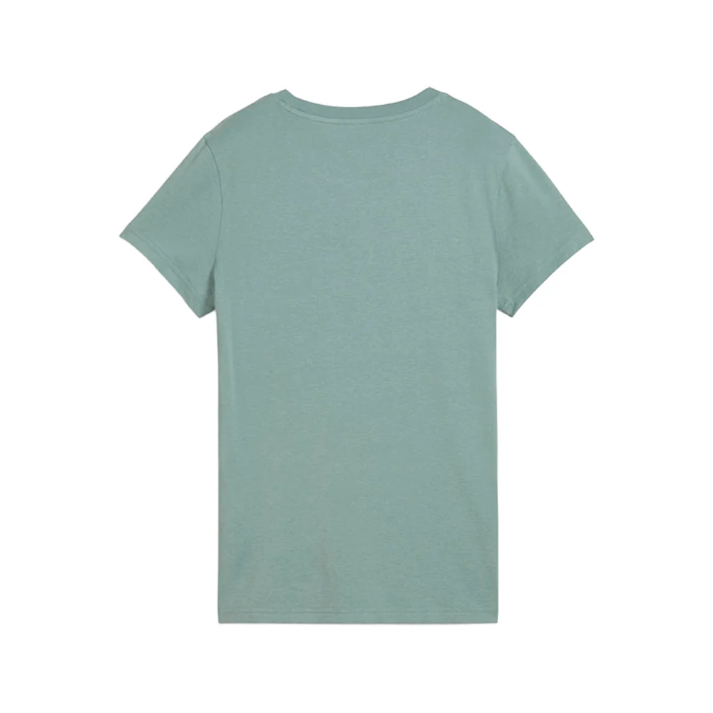 Essentials Metallic Logo Crew Neck Short Sleeve T-Shirt - Image 2
