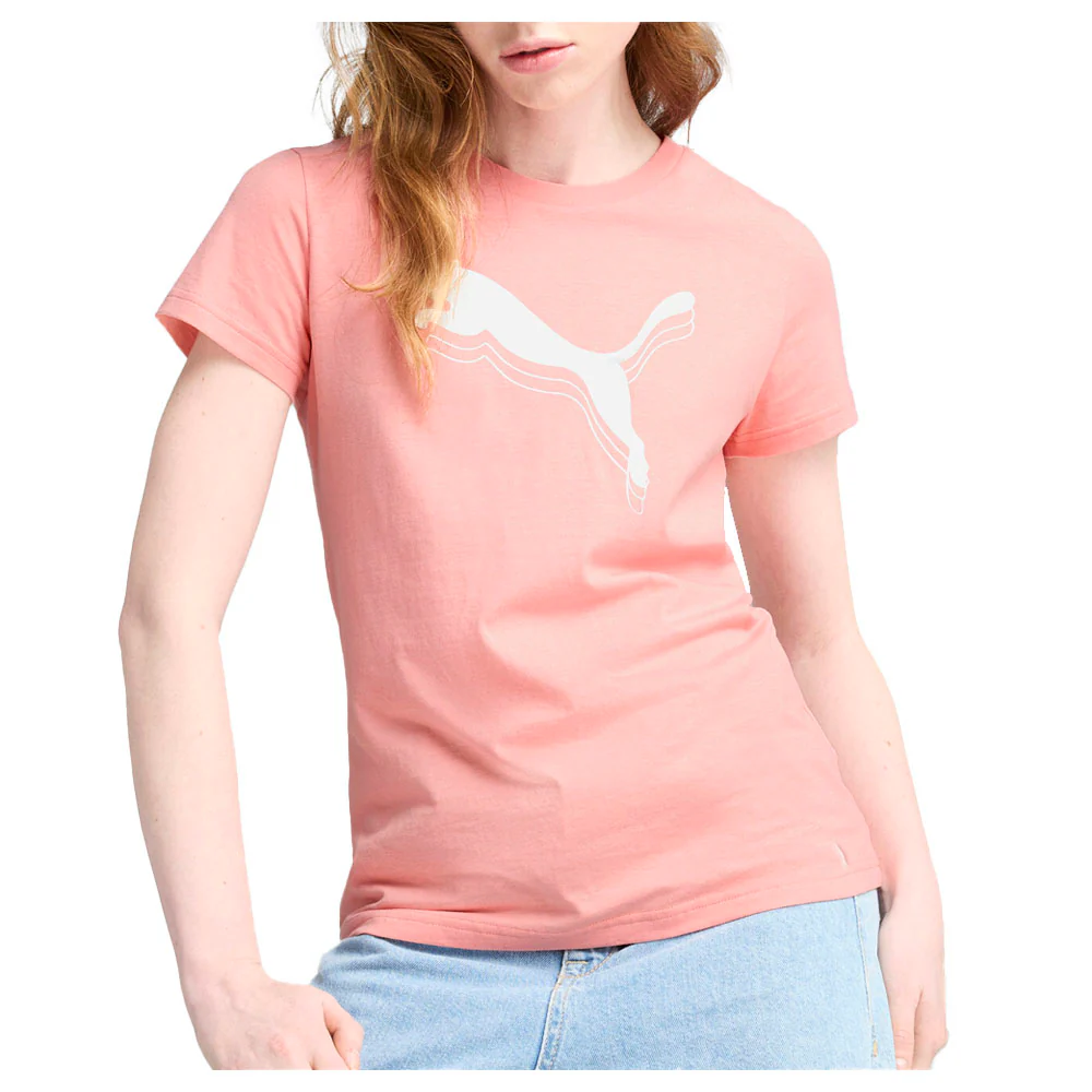 Essentials Metallic Logo Crew Neck Short Sleeve T-Shirt - Image 3