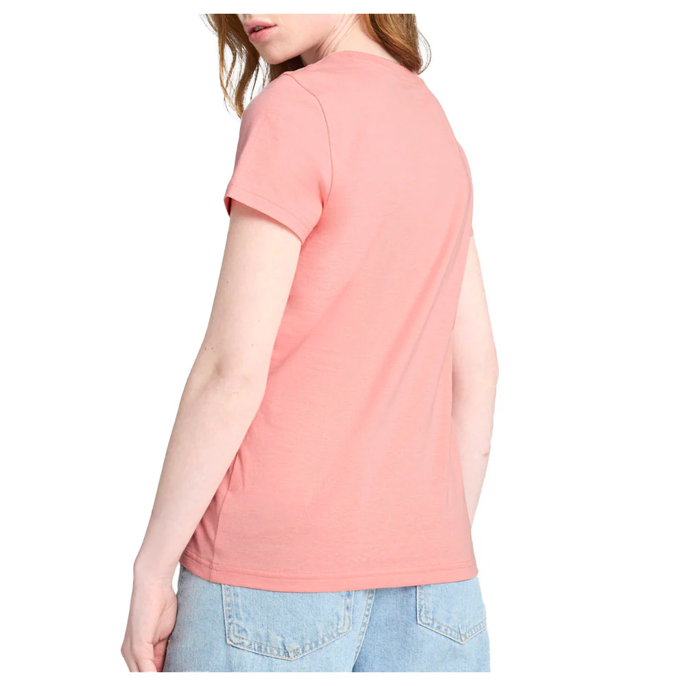 Essentials Metallic Logo Crew Neck Short Sleeve T-Shirt - Image 4