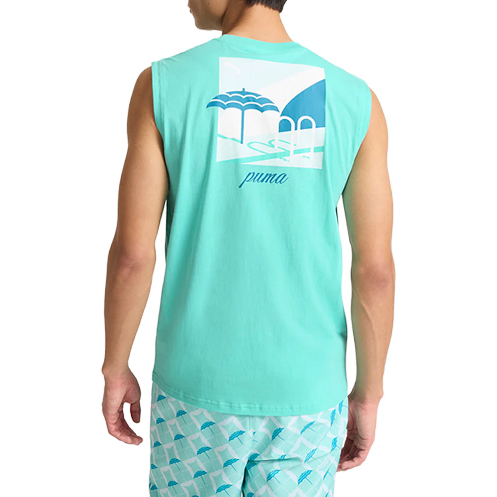 Essentials Resort Graphic Crew Neck Short Sleeve T-Shirt - Image 4