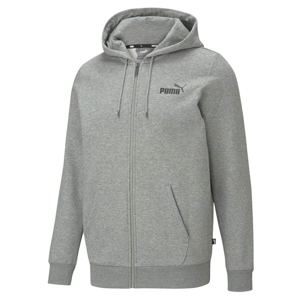 Essentials Small Logo Full Zip Hoodie - Image 3