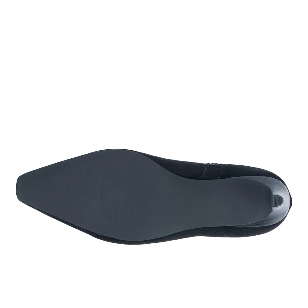 Esther Kitten Heel Snip Toe Zippered Boots - Image 5