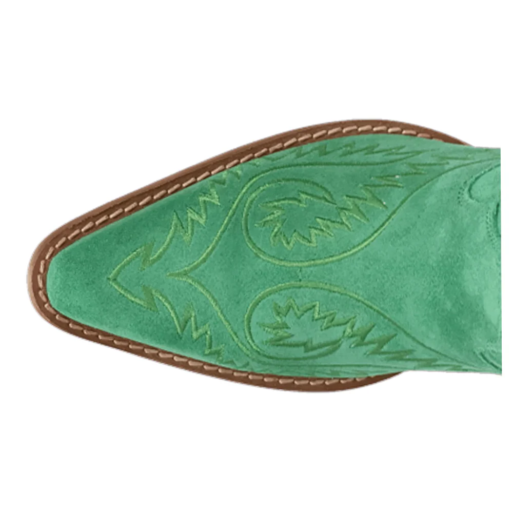 Evita Embroidered Snip Toe Pull On Boots - Image 4