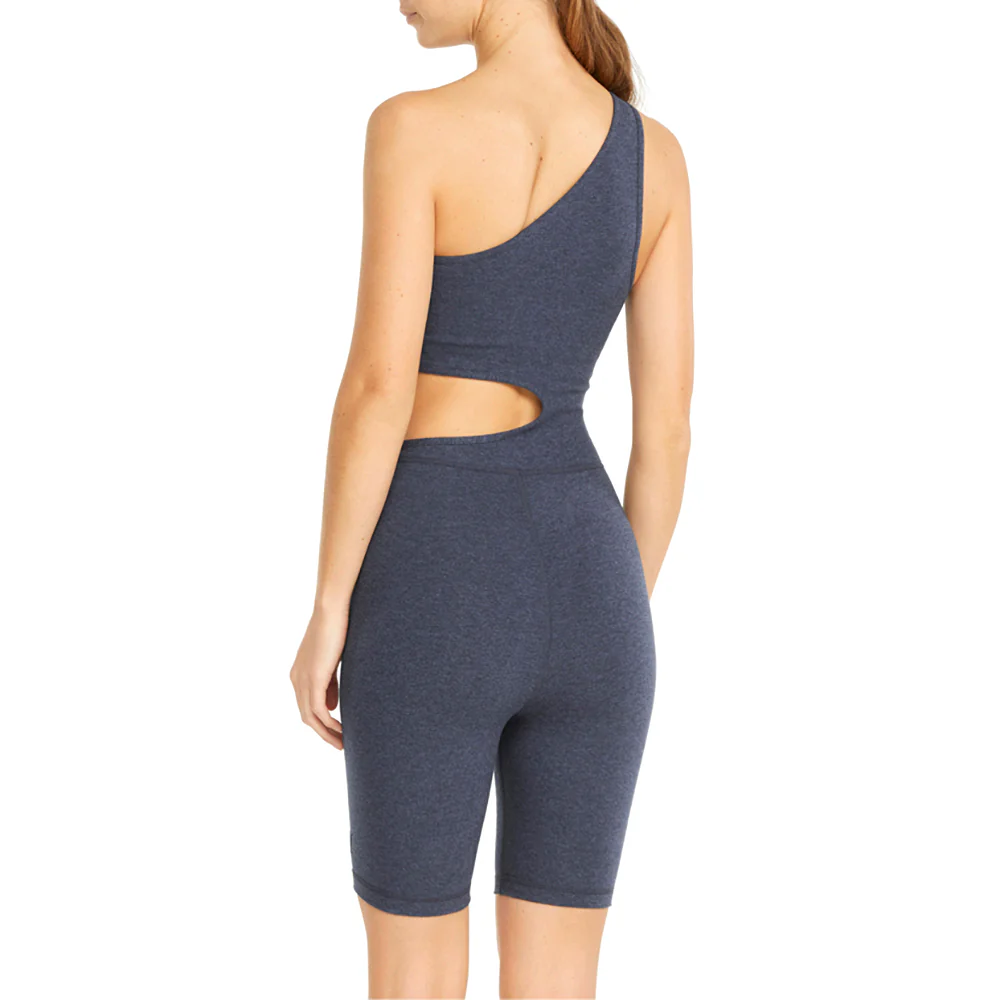 Exhale One Shoulder Leotard Bodysuit - Image 2