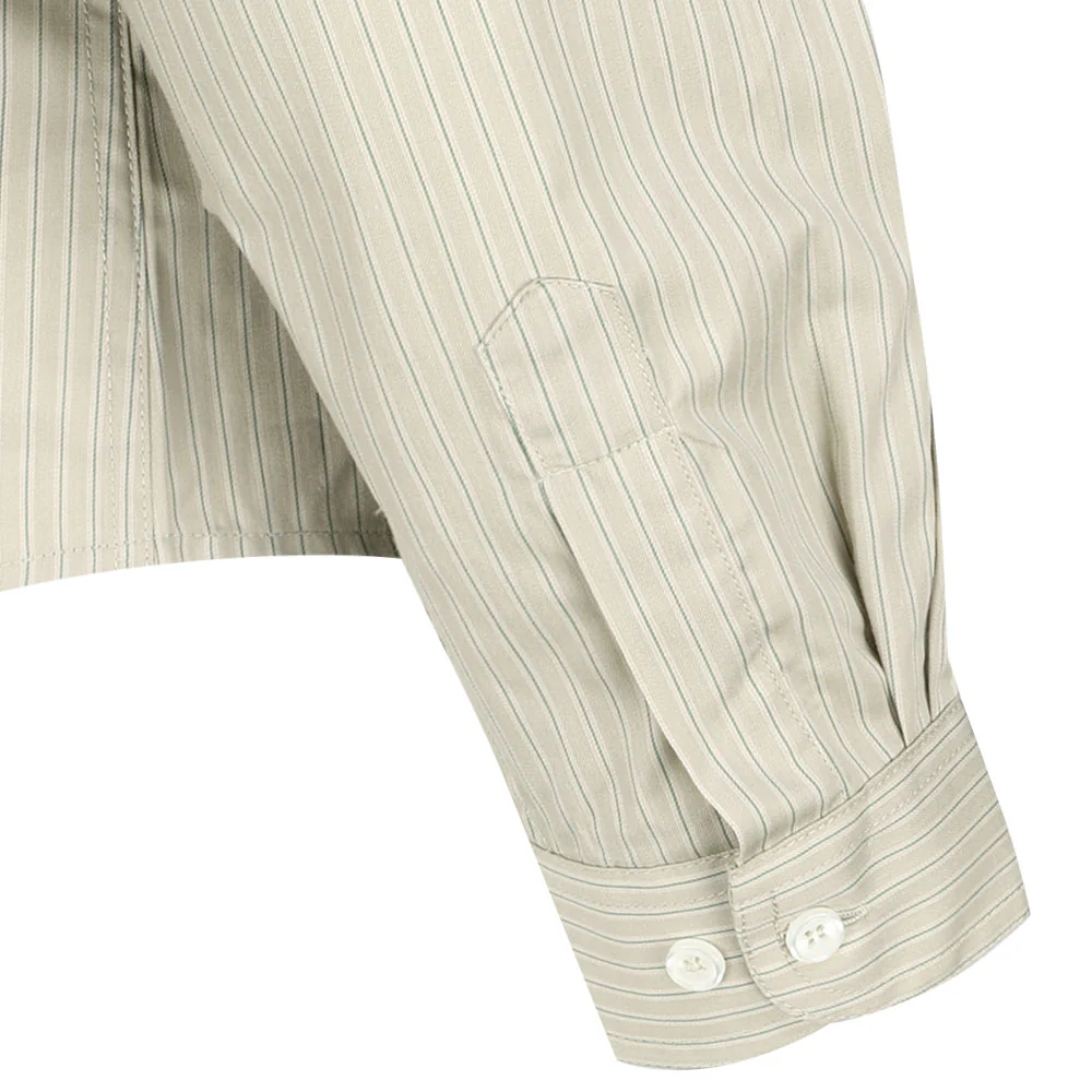 EZCare Striped Collared Long Sleeve Button Up Shirt - Image 5