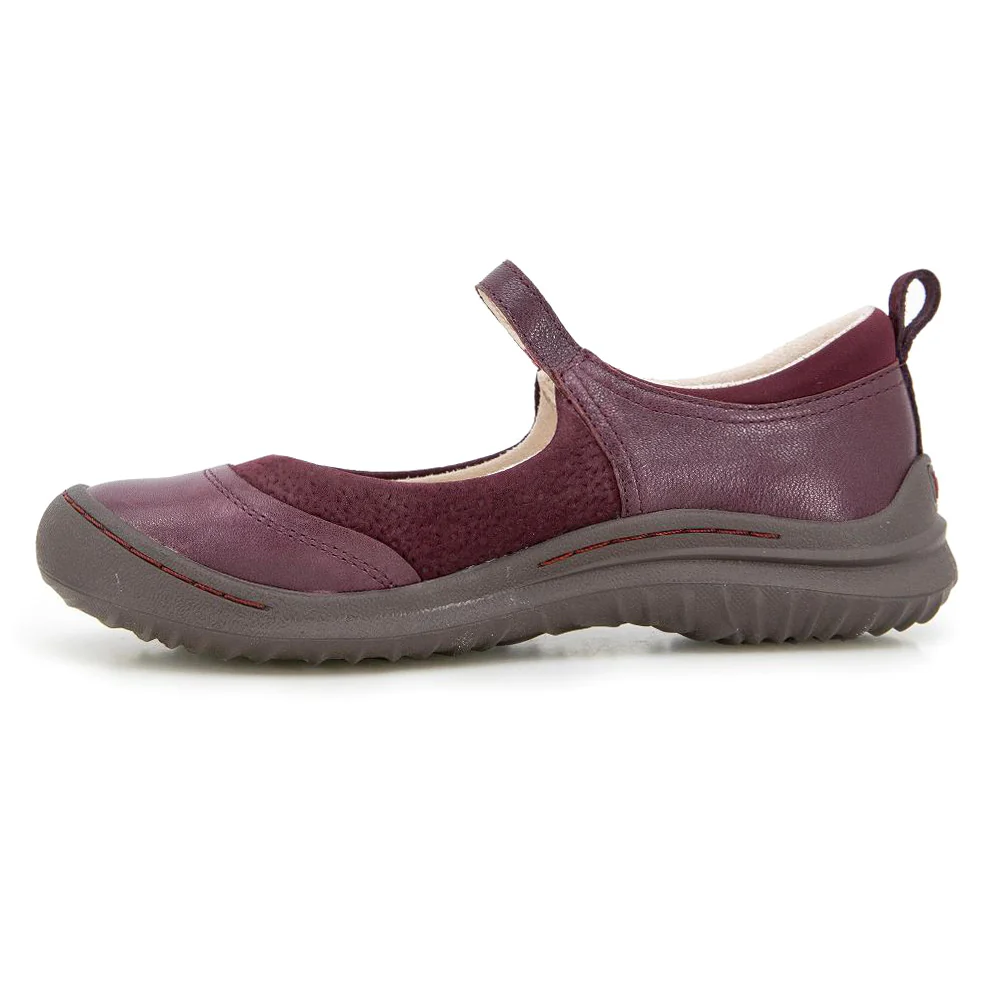 Ezra Embossed Mary Jane Flats - Image 3