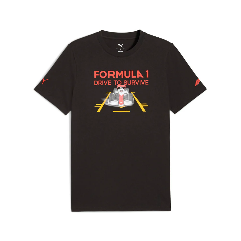 F1 Dts Graphic Race Crew Neck Short Sleeve T-Shirt