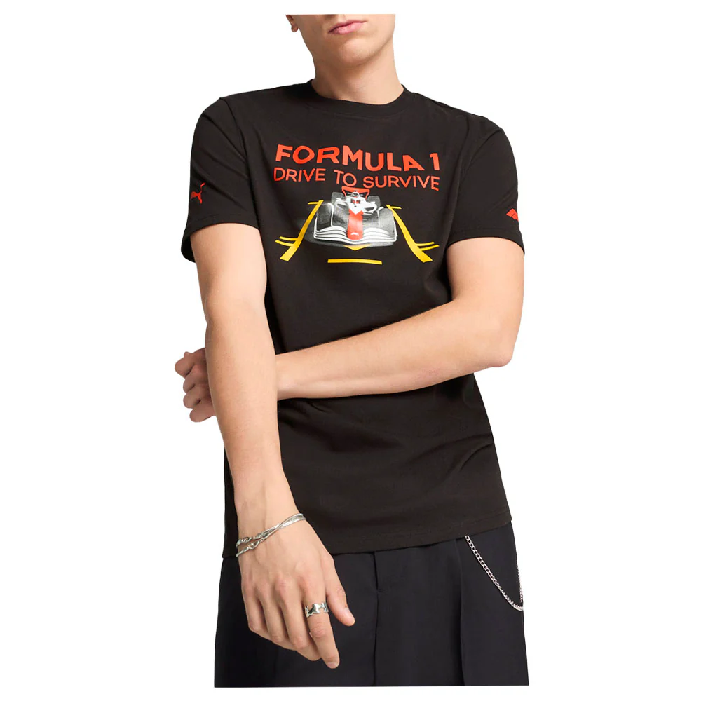 F1 Dts Graphic Race Crew Neck Short Sleeve T-Shirt - Image 3