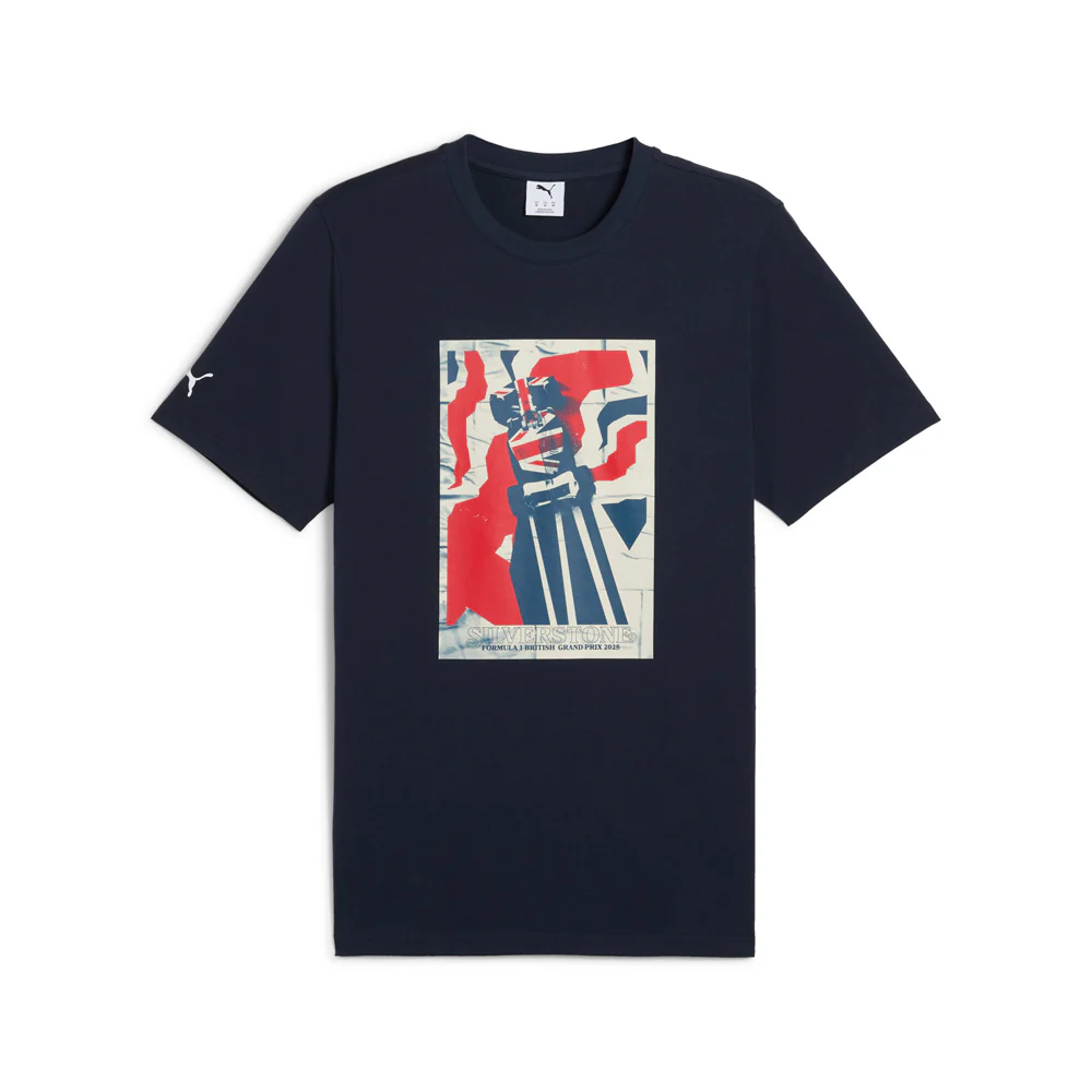 F1 Great Britain Graphic Crew Neck Short Sleeve T-Shirt
