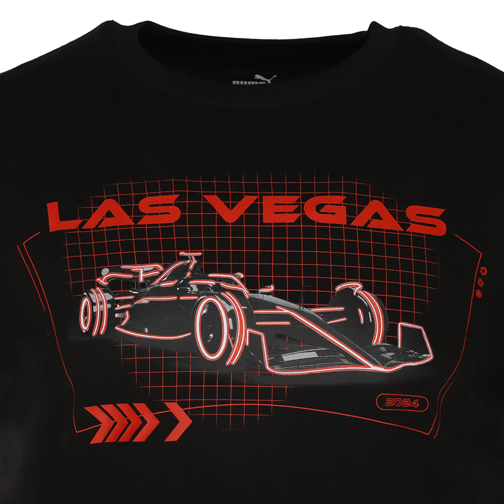 F1 Las Vegas Race Crew Neck Short Sleeve T-Shirt - Image 3