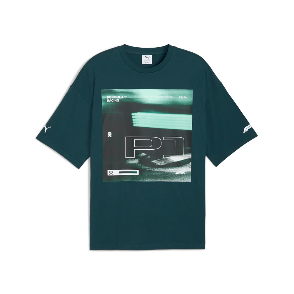 F1 Lifestyle Racing Graphic Crew Neck Short Sleeve T-Shirt
