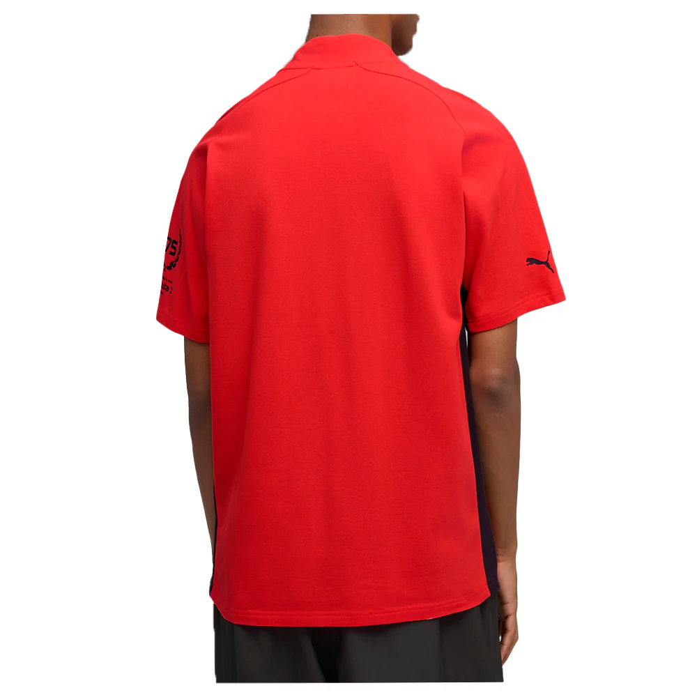 F1 Polo 75Yrs Graphic Short Sleeve Polo Shirt - Image 4