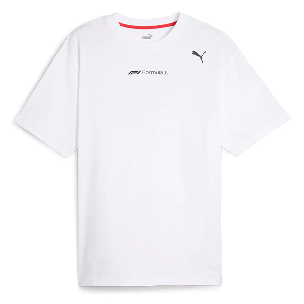 F1 Statement Graphic Crew Neck Short Sleeve T-Shirt