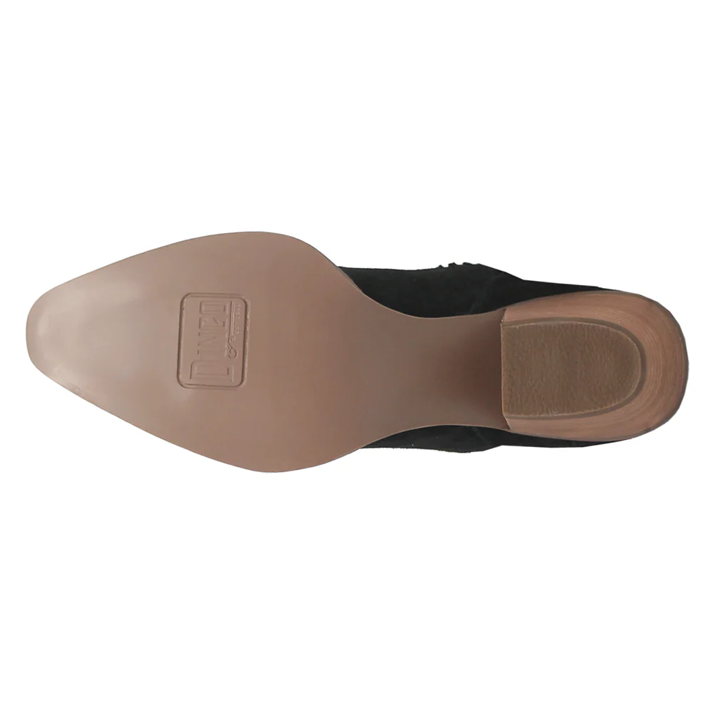 Fandango Fringe Snip Toe Pull On Cowboy Booties - Image 5
